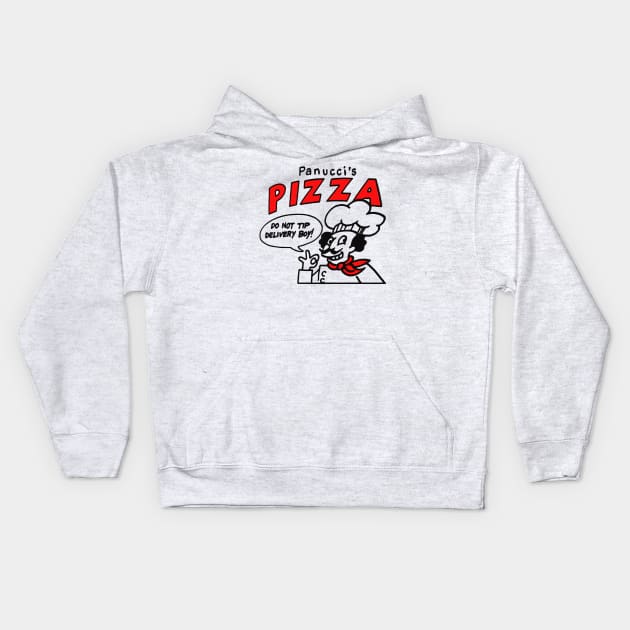 Panucci's Pizza Kids Hoodie by karlangas